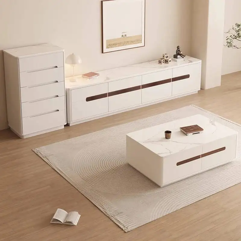 Premium Luxury Design Tv Brackets Elegant Storage Aesthetic Creative Tv Stand Modern Muebles Para Hogar Living Room Furniture