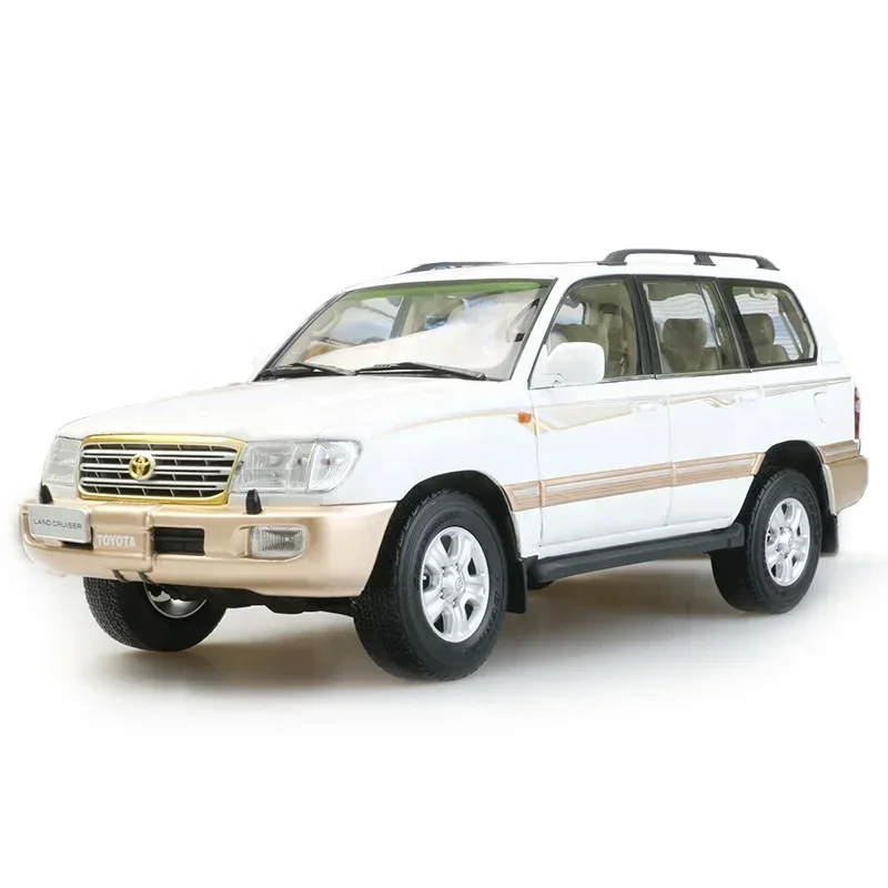'1:18 Scale Model Car LC100 Land Cruiser Alloy Car Model For Coleccion Gifts