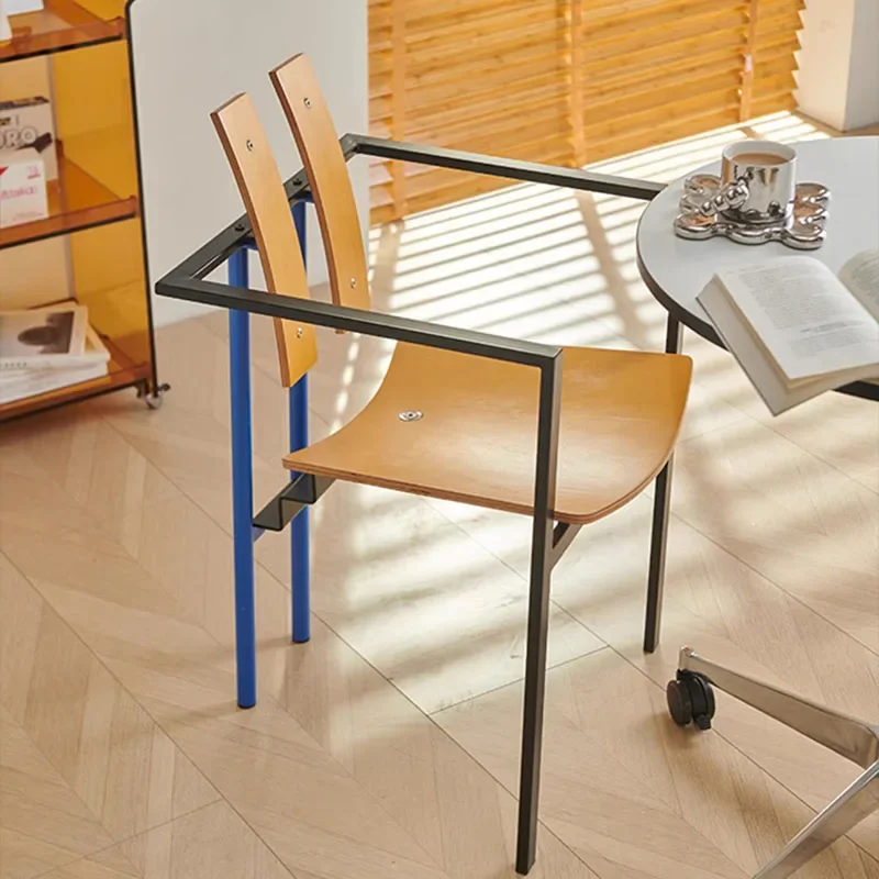 럭셔리 북유럽 식사 의자 현대 거실 게으른 인체 공학적 식사 의자 디자이너 라운지 드레싱 muebles 살롱 가구