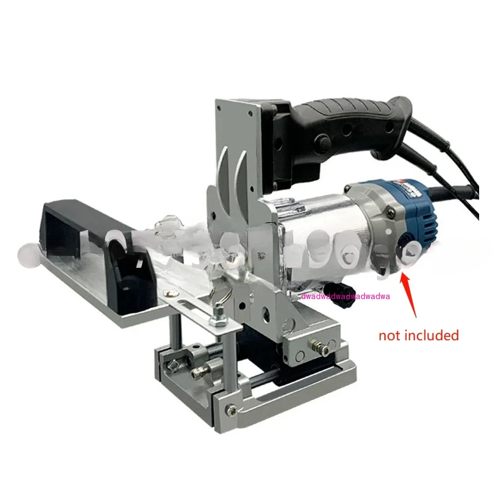 Mortising Jig 2 in 1 Slotting Bracket Invisible Fasteners Punch Locator Milling Cutter Positioning Frame for Trimming Machine