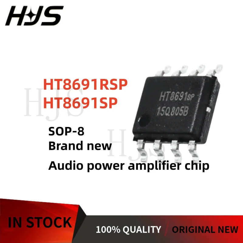 10Pcs/lot Brand New HT8691SP HT8691RSP HT8691 HT8691R SOP-8 6.5W Audio power amplifier chip