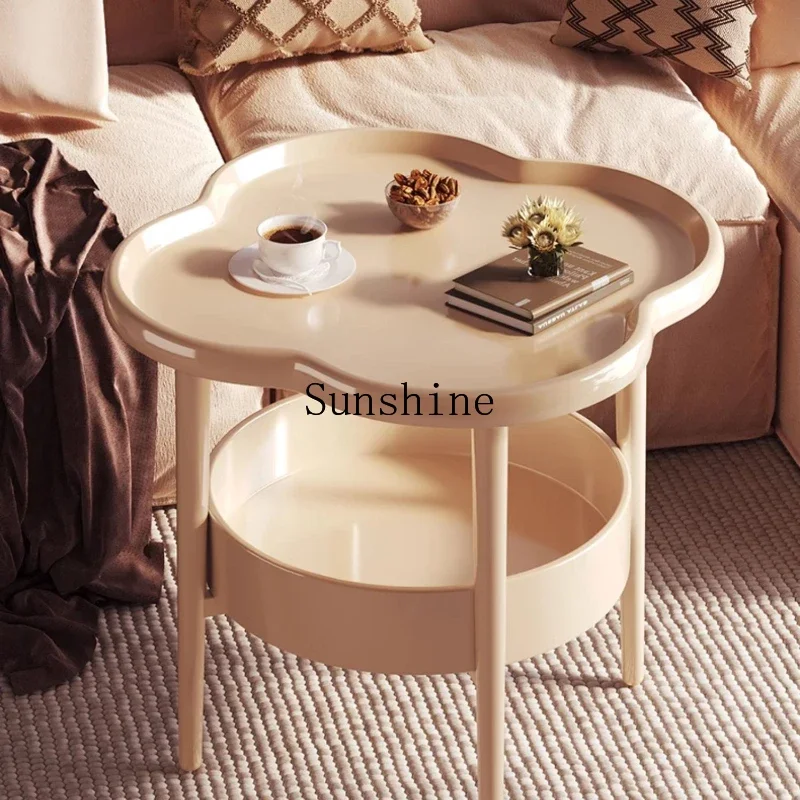 

Simple bedside table Simple household bedroom Bedside small table Shelf