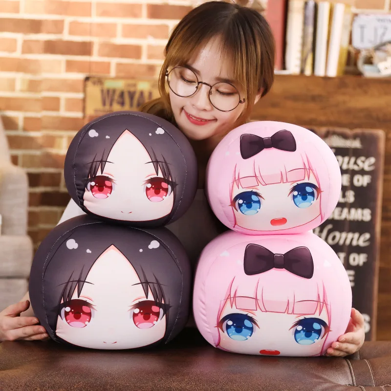 10/20/30cm Anime Kaguya-sama: Love Is War Plush Doll Shinomiya Kaguya Fujiwara Chika Toys Sofa Decoration Christmas Gift for Kid