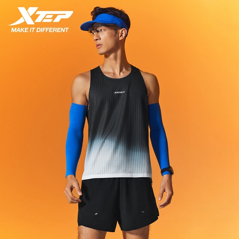 Xtep 2000km PRO Vest For Men 2026 Summer New Style Quick-drying Sweat-Absorbing Breathable Running Suit  874229090132