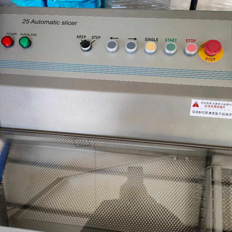 Commercial Bacon Ham Frozen Meat Slicer Automatic Sausage Beef Cutting Machine