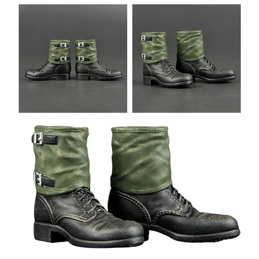 Action Man kniehoge rijlaars plastic schoenen outfit accessoire voor 1 6 schaal soldaat 12 inch figuurlichaam