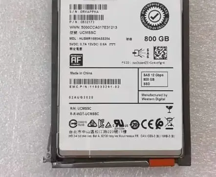 For D4-2SFXL-800 005053166 005053167 800G Unity XT series hard drives