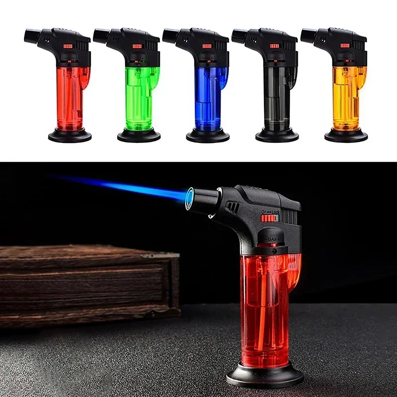 

Windproof Direct Spray Welding Gun Ignition Gun Inflatable Flame Butane Lighter Barbecue Candle Camping Portable Tool