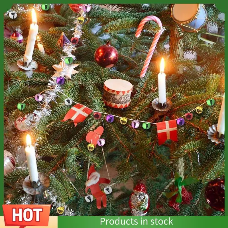 

Intuitive 100Pcs Jingle Bells 1 Inch Craft Bells Bulk DIY Bells For Christmas, Party, Festival Decoration And Home Decoration