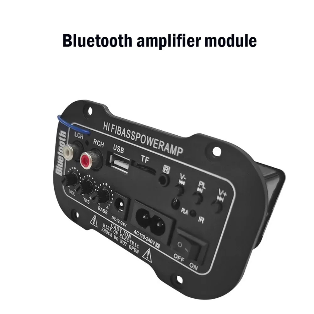 Digital Amplifier Decoder Board 25W Bluetooth Audio Amplifier DIY USB FM Radio TF Player Subwoofer 110V 220V