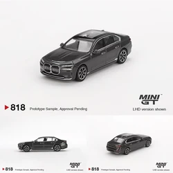 PreSale MINIGT 818 1:64 I7 XDriver 60 Drey Diecast Car Model Collection Toys