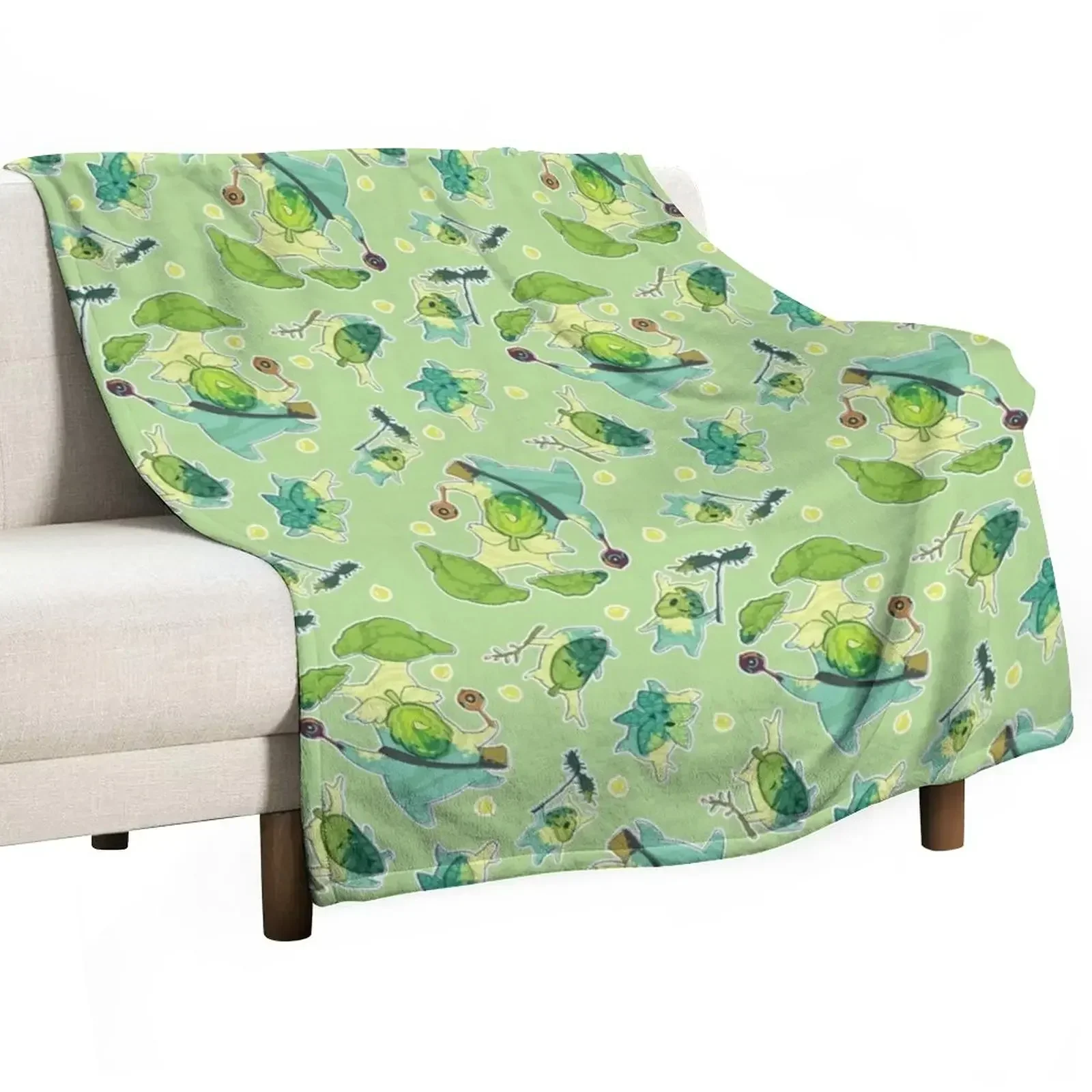 

Korok Pattern Throw Blanket Fashion Sofas Bed Fashionable Blankets