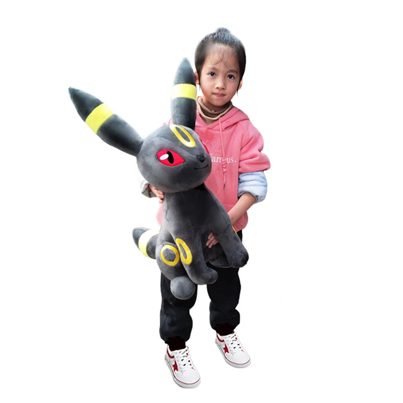 

Pokemon Dusty Blue Umbreon Ears Tails Can Be Bent Into Various Shapes Soft Cute Plush Toy Doll