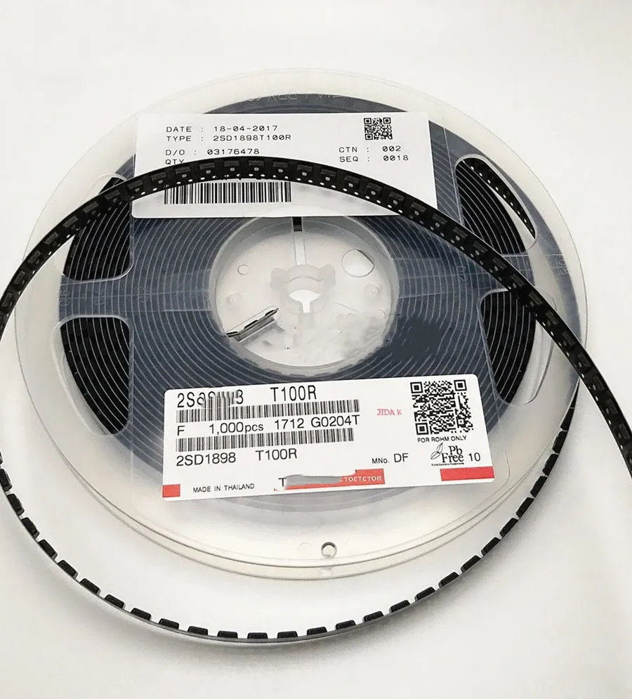 20 pces 2sb1132 t100r 2sb1132 sot89 tela de seda ba brandnew original