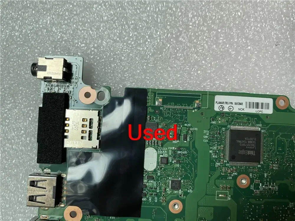 Used For Lenovo ThinkPad T440s Laptop Motherboard CPU I5-4300 with Graphics card  FRU 04X3948