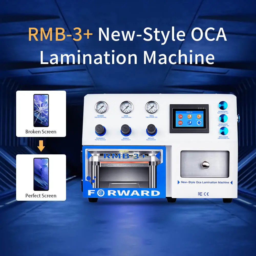 FORWARD Powerful RMB-3 Plus  All-Mighty OCA Laminating and Bubble Machine For Mobile Phone Screen Repair