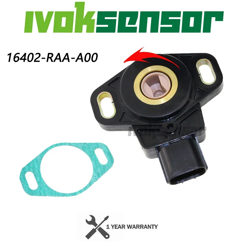 

16402-REJ-W01 16402-RAA-A00 Throttle Position Sensor TPS For Honda Civic Element Accord RSX 2.4L 03-06 CGQHD002 TPS-H112 TPSH112