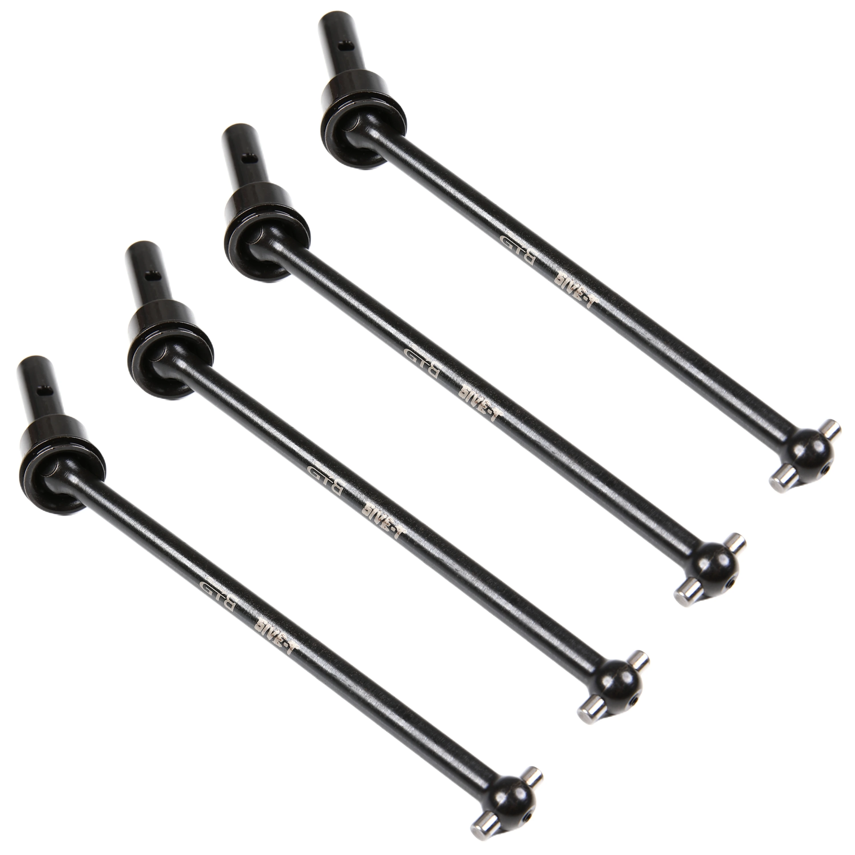 GTBracing  1/5 RC Car Losi 5IVE-T Parts Steel Front Rear Universal Joint Driveshaft Dogbone set 4pcs/set