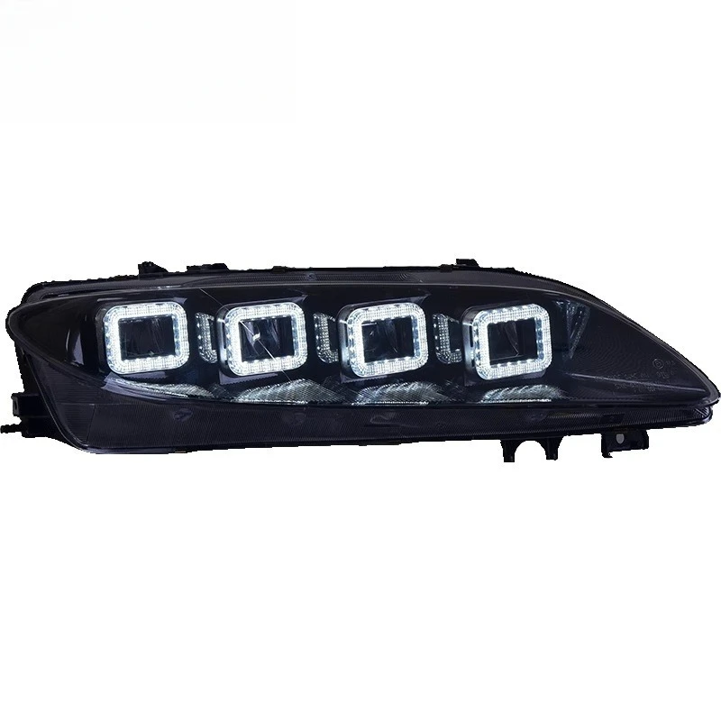 Suitable for Mazda 6 Modified Bugatti Style Daytime Running Lights Full LED Light Source Headlight Assembly