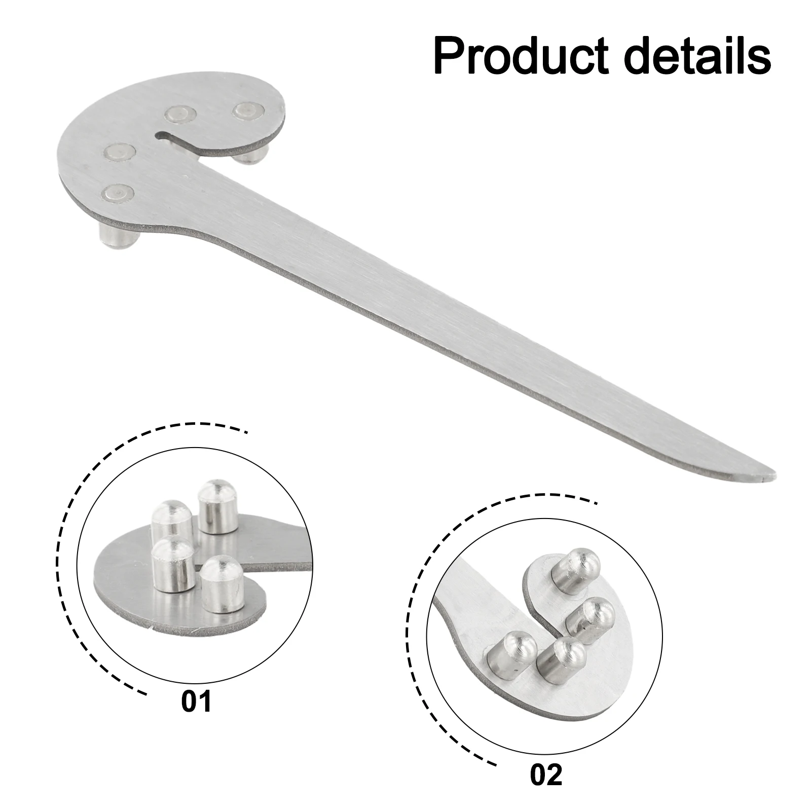 

1pc Stainless Steel Centerline Positioning Ruler Woodworking Ruler Centerline Positioning Scriber Gauge For Scribing Center Line