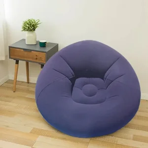 Grande inflável PVC preguiçoso sofá e cadeiras, espreguiçadeira assento, saco de feijão puf, puff sofá, tatami, sala de estar abastecimento 6 principais vendas inflável puff - №6