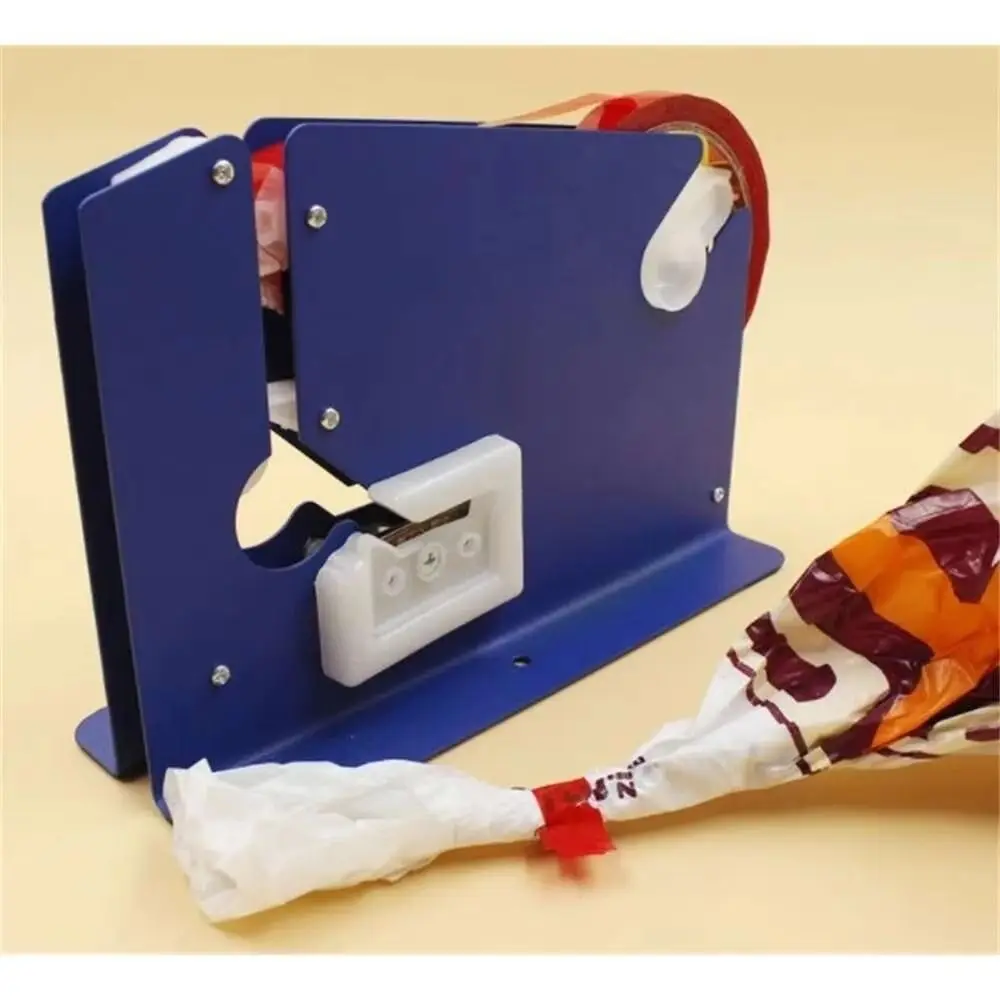 Stainless Steel Metal Bag Sealer Anti-Slip Design Compact Portable Bag Sealer Manual Operation Durable Manual Sealing Device