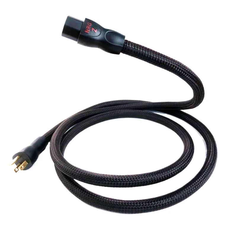 NRG Z3 Power Cable Surface-layer Pure Copper (PSC) Conductor HiFi Audio Amplifier AC Power Cord C13 US / EU Power Plugs