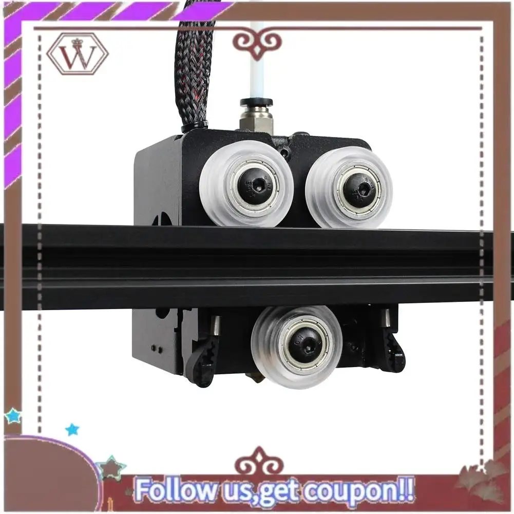 ABBG-26PCS عجلات بكرة شفافة 625Zz عجلة بكرة بلاستيكية السلبي عجلة مستديرة الأسطوانة للطابعة ثلاثية الأبعاد من سلسلة Creality CR-10