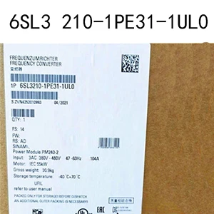 6SL3210-1PE31-1UL0 Brand New PM240-2 Power Module 6SL3 210-1PE31-1UL0