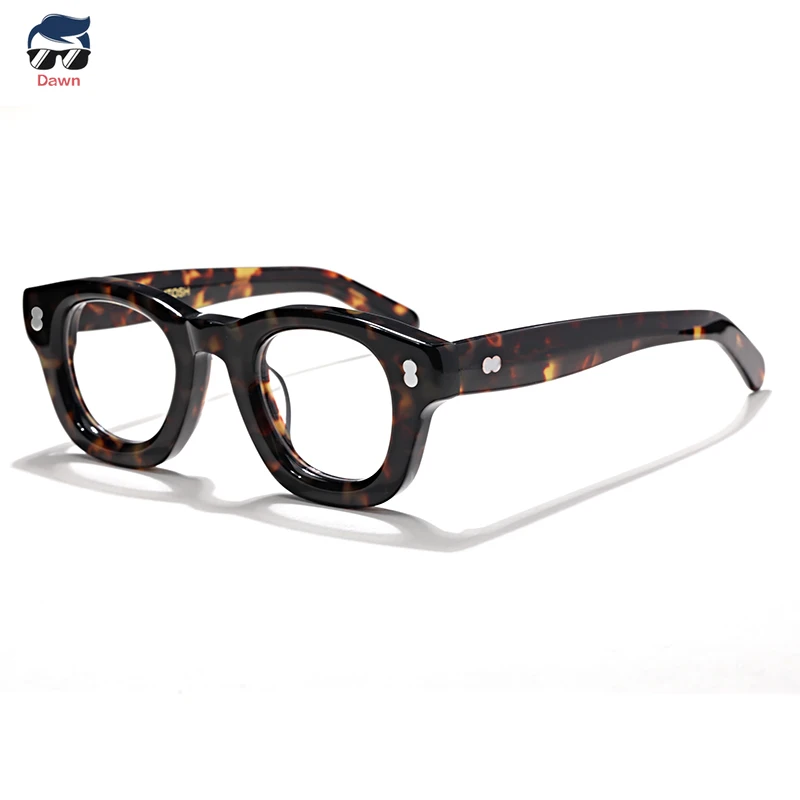 

Fashion SCOT New Round Acetate Fiber Glasses Frames Men Myopia Reading Optical Women Elegant Prescription Glasses