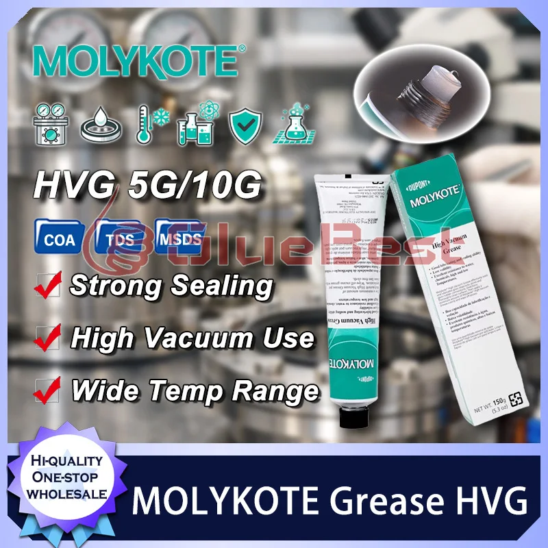 MOLYKOTE High Vacuum Silicone Grease HVG for Keyboard Stabilizer Wire Lubrication Smooth Damping Low Volatility Performance