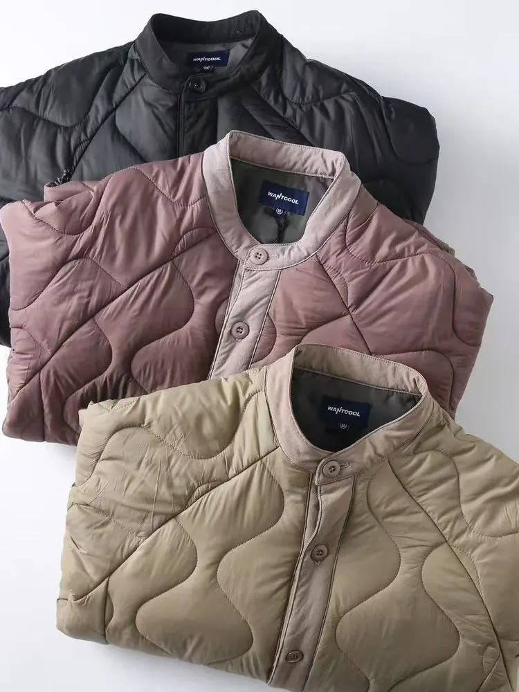 

Осенне-зимняя легкая теплая хлопковая куртка с узором «Тыква» для молодежи, повседневная, с длинными рукавами, на молнии