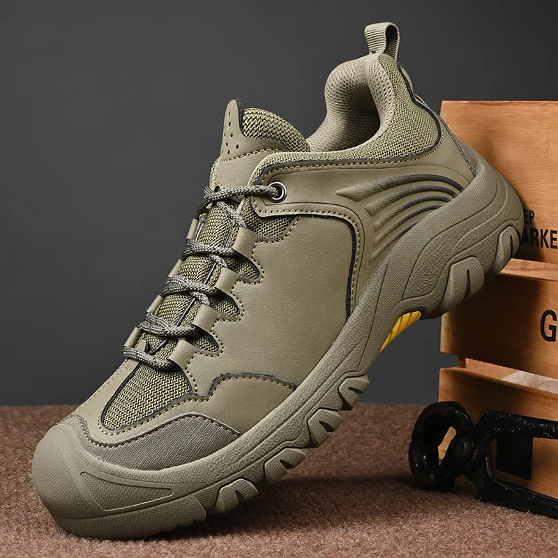 

New Men's Large Size Outdoor Hiking Casual Shoes Size 38-46