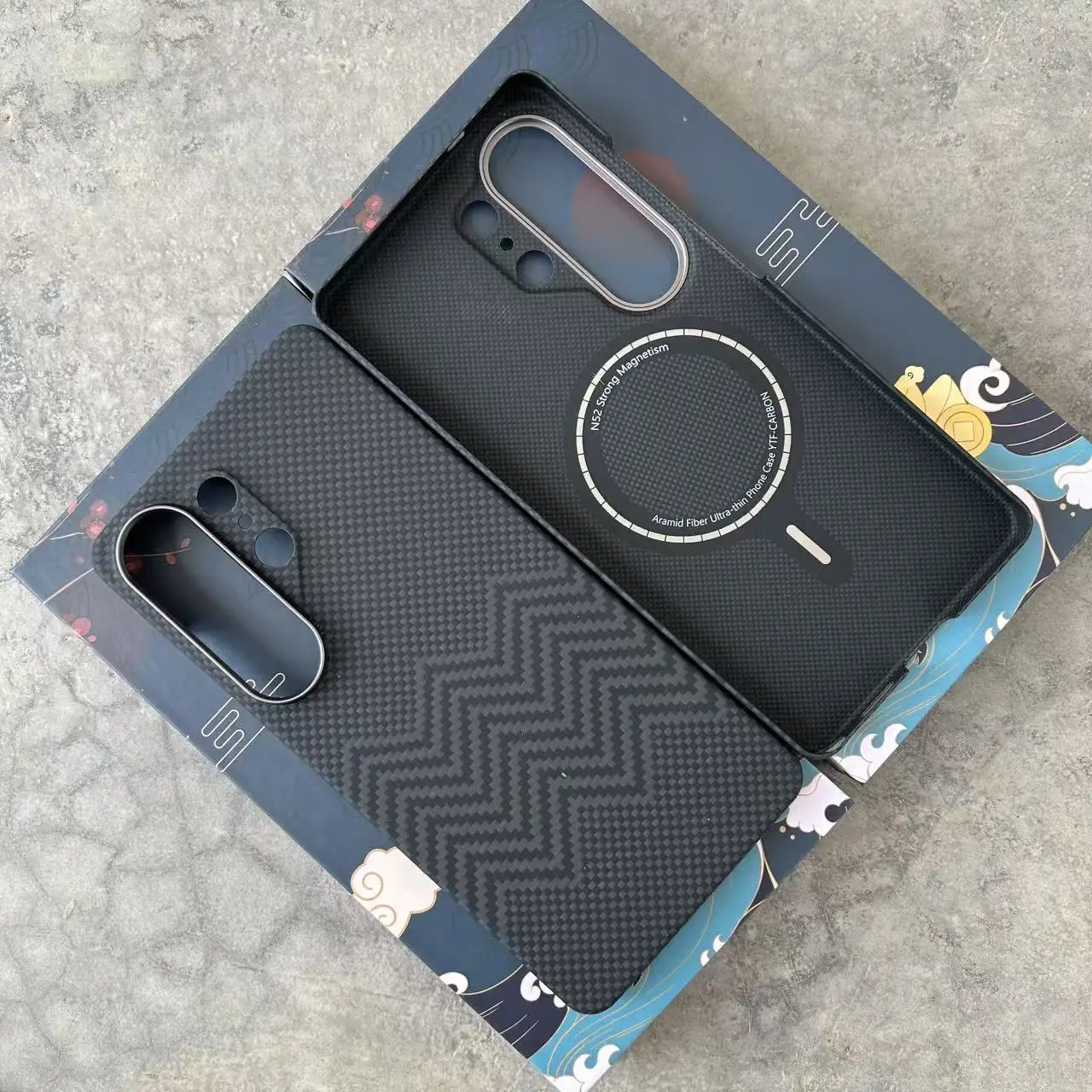 

Чехол Magsafe для Samsung Galaxy S26 Ultra, магнитный чехол из углеродного волокна и арамида для Galaxy S26/S26+