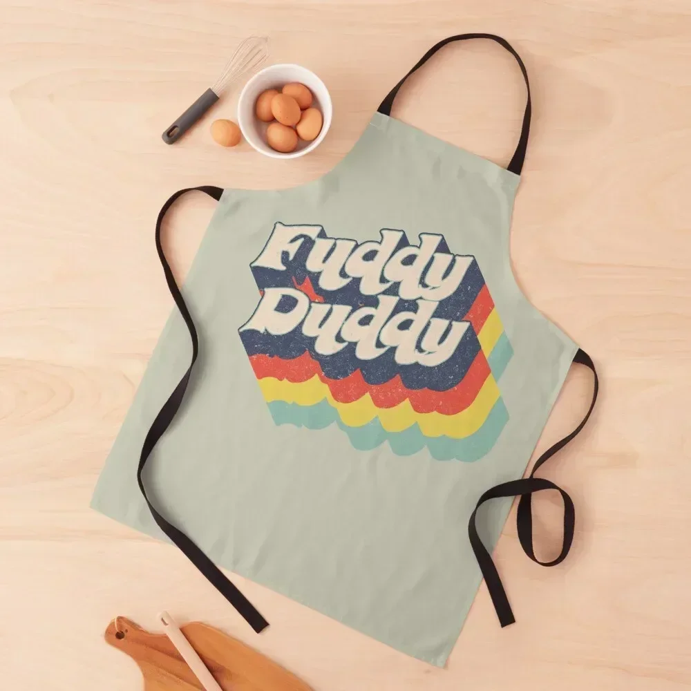 

Fuddy Duddy Apron Chef Uniform Women Customizable Women's Dresses Kitchen Women Apron