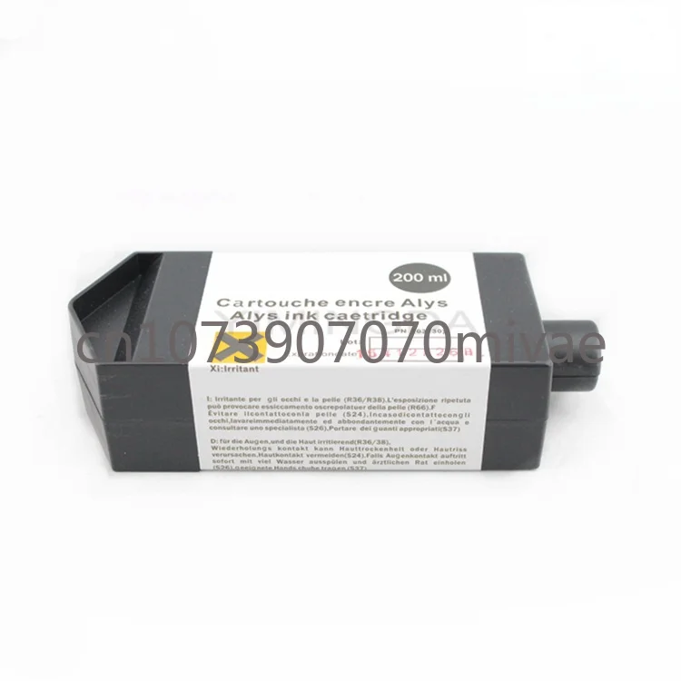 Black Ink Cartridge for Lectra ALYS 30 Plotter Ink, Automatic Cutting Machine 703730