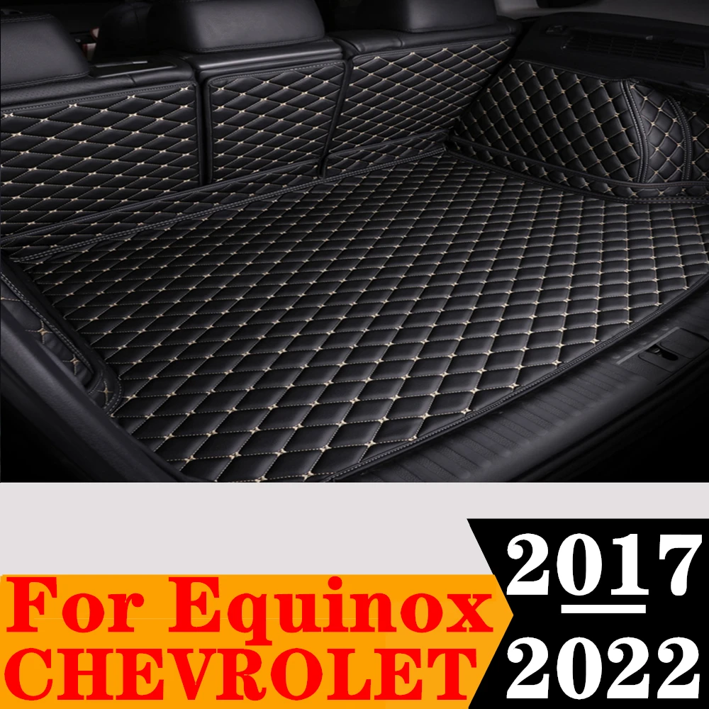 

Custom Full Set Car Trunk Mat For Chevrolet Equinox 2022 2021 2020 2019 2018 2017 Rear Cargo Liner Tail Boot Tray luggage Pad