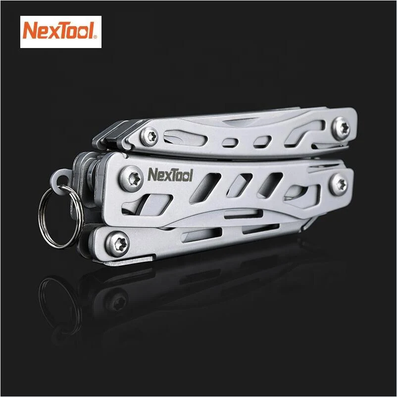 Nextool-mini Flagship Ferramenta Multifuncional Ferramenta de Mão Dobrável Edc Alicates de Chave de Fenda Abridor de Garrafas para Exterior 10 em 1