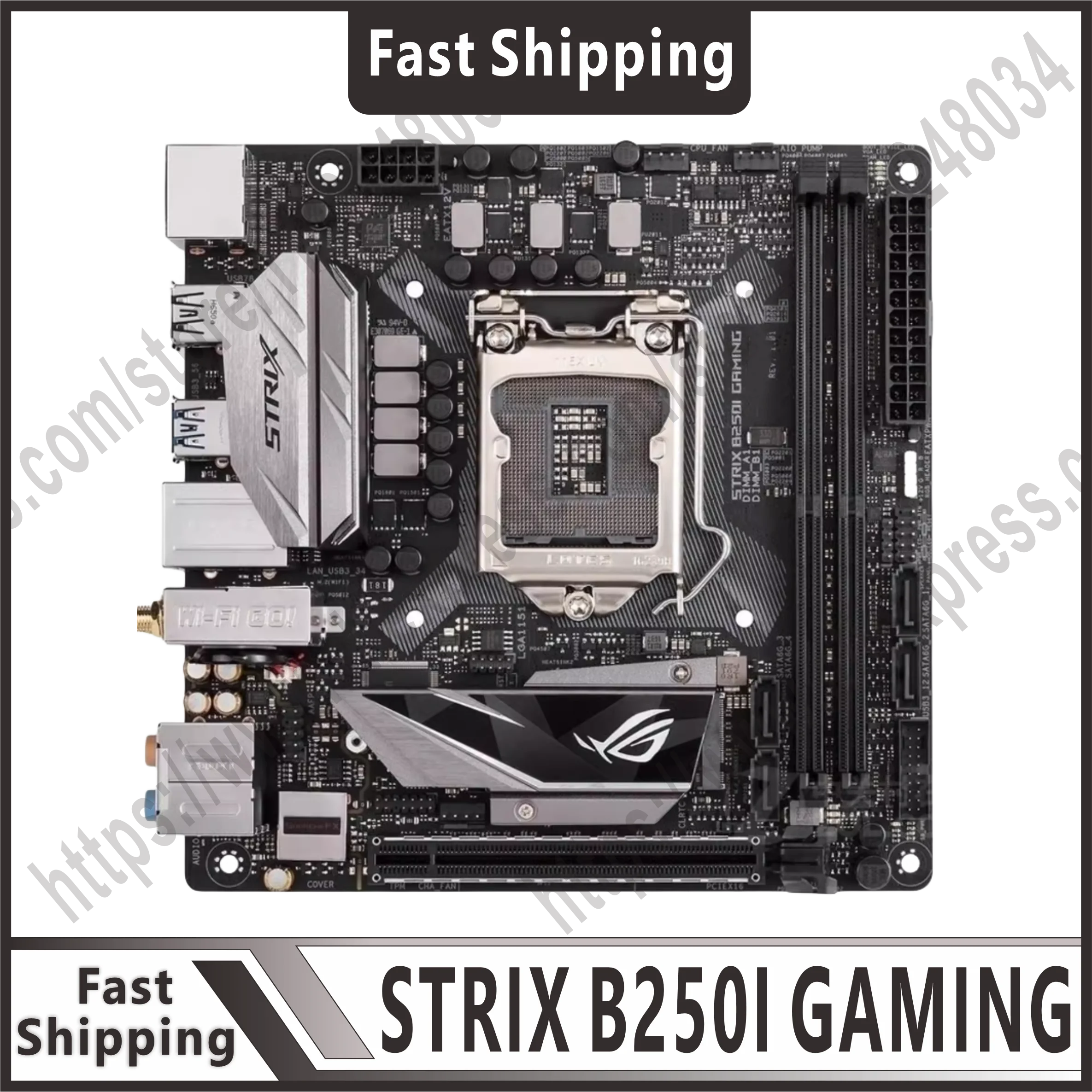 LGA 1151 motherboard STRIX B250I GAMING B250 motherboard DDR4 32GB PCI-E 3.0 M.2 HDMI Mini ITX for 7th/6th generation Core i7