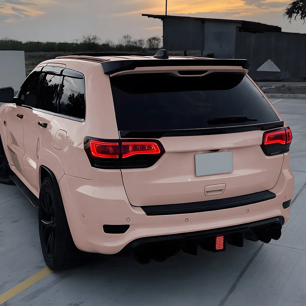 Alerón Trasero ABS para Jeep SRT Grand Cherokee 2012-2021, Alerón Trasero, Alerón de Maletero, Accesorios de Tuning para Automóviles