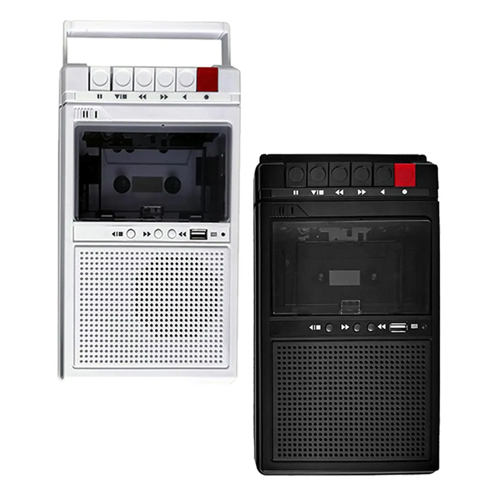 Portable Cassette Player with Headphone Jack Gift Small High Performance Lightweight Tape Player for Outdoor Travel Home Adults