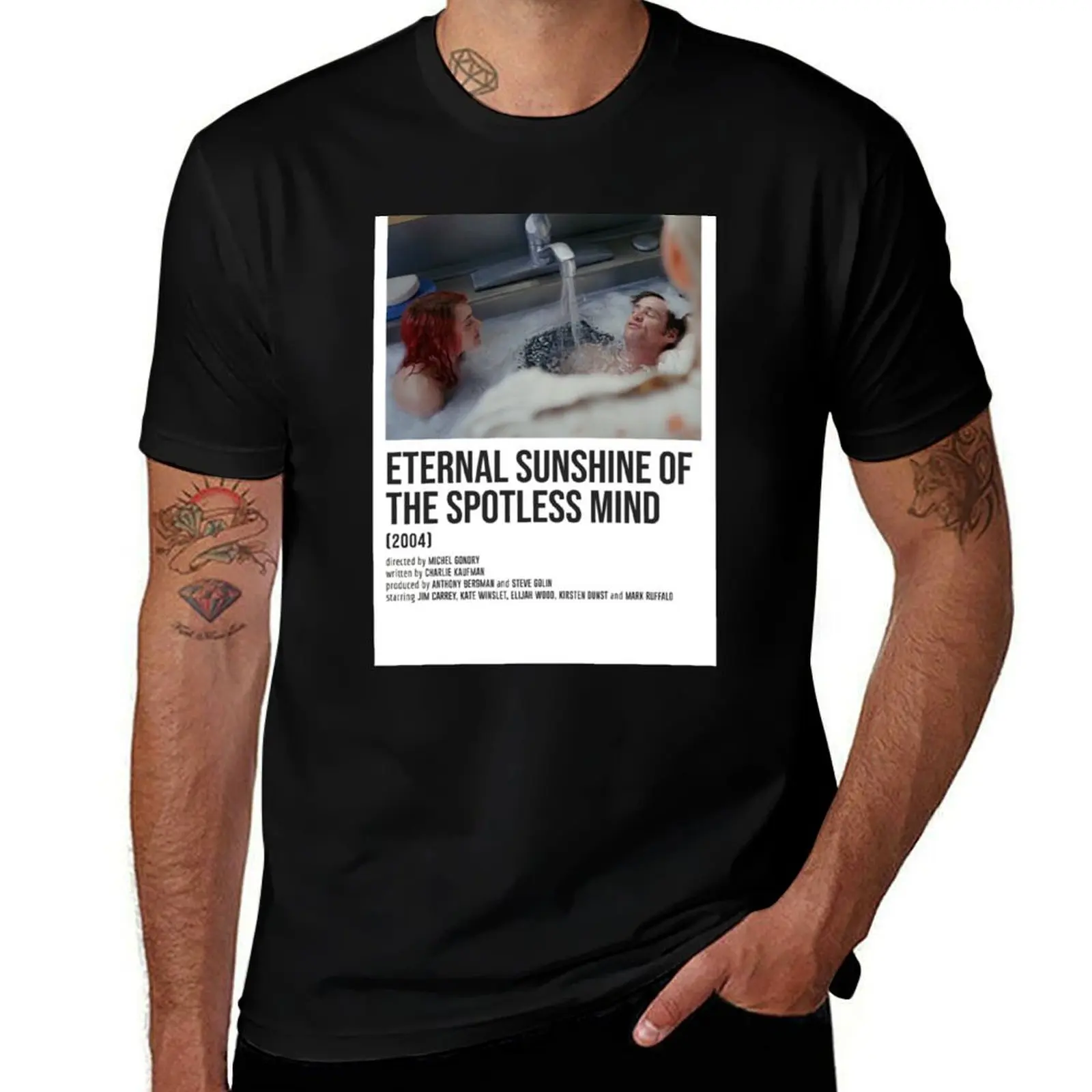 ETERNAL SUNSHINE OF THE SPOTLESS MIND bathtub T-Shirt men t shirt cotton 100% T-Shirt
