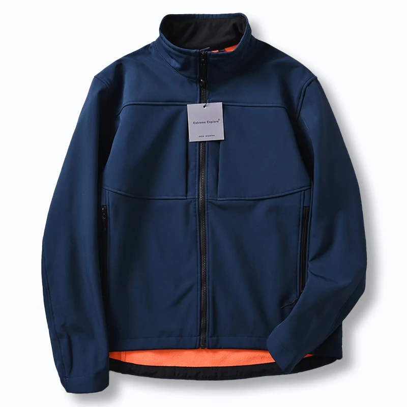 

Outdoor Men's Jaet High-End Waterproof Fce Windproof Stand Collar Large Size Bird Patterned Faionable Urban Autumn Win...