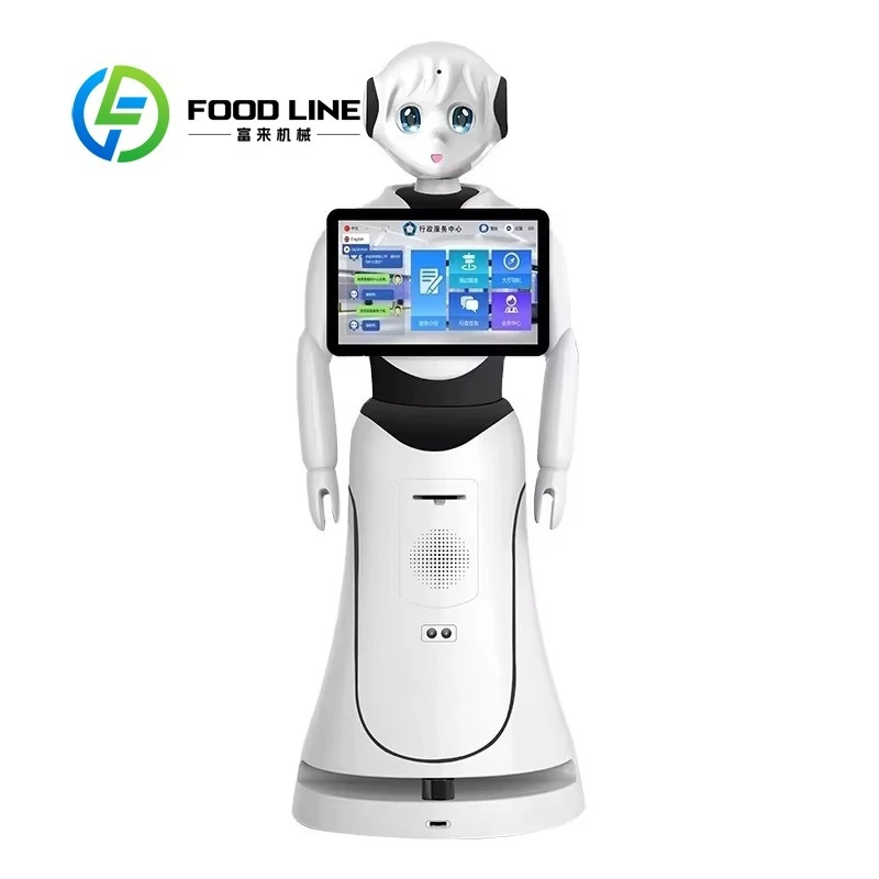 Multifunctional Smart Interactive Reception Robot High Quality Humanoid for Welcome Service Customized