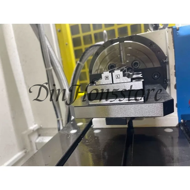 Four or five axis fixture, self-centering vice, front and back quick clamping two inches 3 4 5 6 7 8 inches
