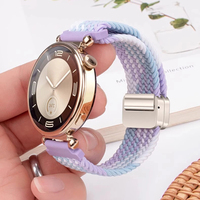 18mm Braided Magnetic Strap For huawei watch GT 5 4 41mm Bracelet Smartwatch Wristband for HUAWEI watch GT 4/GT 5 pro 42mm band