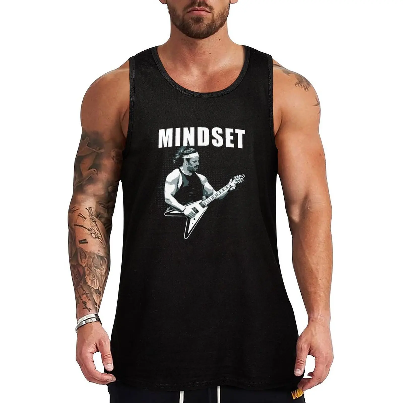 

Eric Bugenhagen Mindset Tank Top Flexible Tank Top Stretch Fabric Casual Sleeveless