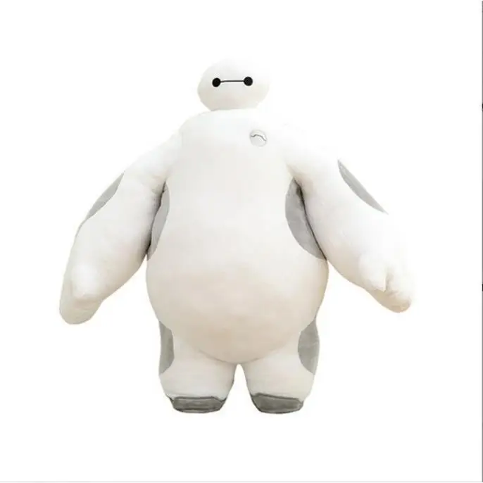 Original 18cm Disney Big Hero 6 Baymax Plush Doll Cute Anime Figure Cartoon Characters Pillow Party Decoration Kids Toys Gifts