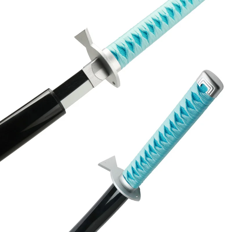 Katana de pez blanco fantasma para mujer, juguete de bambú para Cosplay, armas de Anime, espadas, regalos de fiesta, 104cm/40,9"