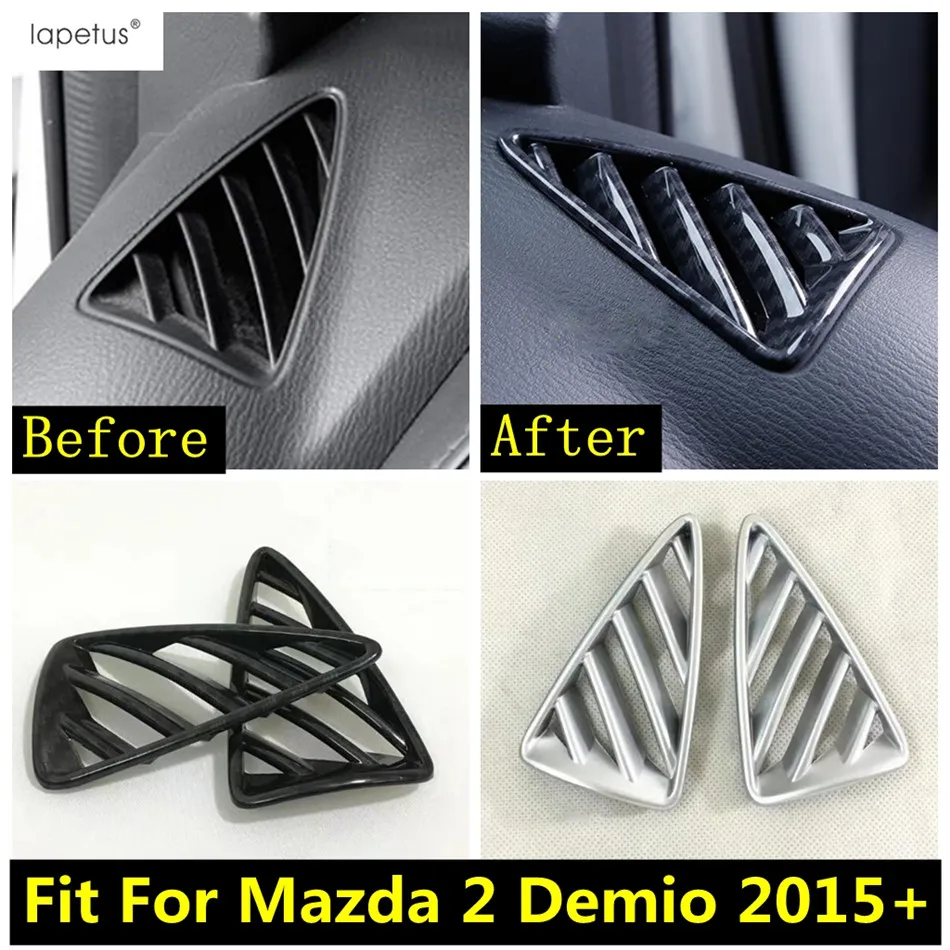 

Dashboard Air AC Vent Air Outlet Frame Decor Cover Trim Fit Trim For Mazda 2 Demio 2015 - 2023 Carbon Fiber / Matte Accessories